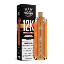 Load image into Gallery viewer, NN - Mango Pineapple Al Fakher Crown Bar Crystal V2 Disposable 6mg
