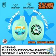 Cargar imagen en el visor de la galería, Miami Mint / Mint Slushy UT Disposable Vape 50K
