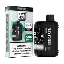 Load image into Gallery viewer, Miami Mint Juice Head Flex Freeze 50K Disposable Vape
