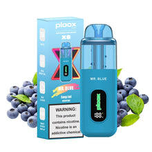 Load image into Gallery viewer, Mr. Blue Ploox XS 25k Disposable Vape
