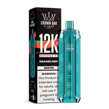 Load image into Gallery viewer, NN - Orange Mint Al Fakher Crown Bar Crystal V2 Disposable 6mg
