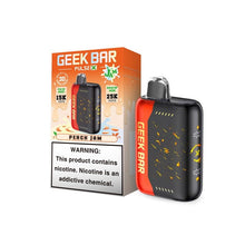 Load image into Gallery viewer, Peach Jam (Jam Edition) Geek Bar Pulse X Jam Vape
