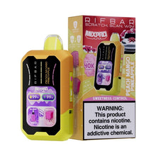 Load image into Gallery viewer, Peach Mango Pineapple (Nic &amp; Sweetness Control) Rifbar Mixpro 40K Vape
