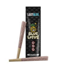 Cargar imagen en el visor de la galería, Pineapple Bomb Lost Blue Blue Lotus Pre Rolls
