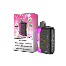 Load image into Gallery viewer, Raspberry Jam (Jam Edition) Geek Bar Pulse X Jam Vape
