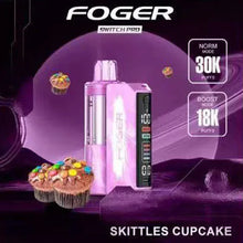 Load image into Gallery viewer, Skittless Cupcake (New Flavor Release October 2025) / Pod Only Foger Switch Pro Kit Disposable 30K
