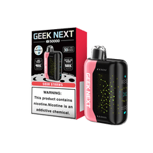 Load image into Gallery viewer, Sour Straws Geek Next X50000 50K Disposable Vape
