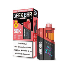 Load image into Gallery viewer, Pod Only / Sour Watermelon Drop Geek Bar Clio Platinum 50K Disposable Kit
