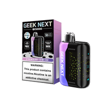 Load image into Gallery viewer, Strawberry Kiwi Ice Geek Next X50000 50K Disposable Vape
