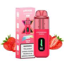 Load image into Gallery viewer, Strawberry Punch Ploox XS 25k Disposable Vape
