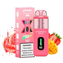 Load image into Gallery viewer, Strawmelon Peach Ploox XS 25k Disposable Vape
