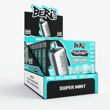 Cargar imagen en el visor de la galería, Kit / Super Mint Beri Cliq 50K Disposable Kit &amp; Refills
