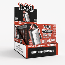 Cargar imagen en el visor de la galería, Kit / Watermelon Ice Beri Cliq 50K Disposable Kit &amp; Refills
