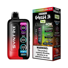 Load image into Gallery viewer, Watermelon Ice Syntrix ghost it 40K Disposable
