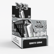 Cargar imagen en el visor de la galería, Kit / White Gami Beri Cliq 50K Disposable Kit &amp; Refills
