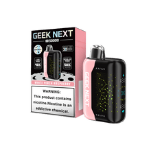 Load image into Gallery viewer, White Peach Raspberry Geek Next X50000 50K Disposable Vape
