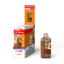 Cargar imagen en el visor de la galería, Coffee Off Stamp Disposable Vape Pod 35K (Dark Roast Cold Brew) Coffee Foger Vape 30K Switch Pro (Single)

