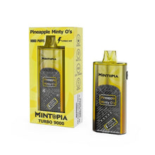 Cargar imagen en el visor de la galería, Pineapple Minty O's MINTOPIA TURBO 9000 Disposable
